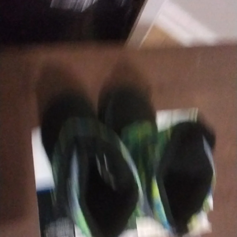 Kids' Green and Blue Camouflage Boots